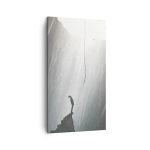 Impression sur toile - Image sur toile - Il y a toujours une issue - 45x80 cm