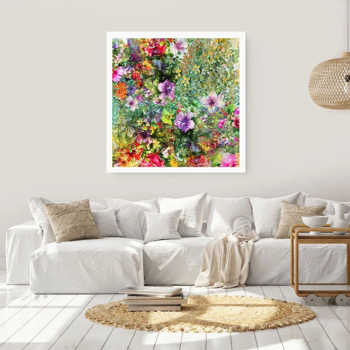 Affiche - Poster - En fleurs pour la perdition - 50x50 cm