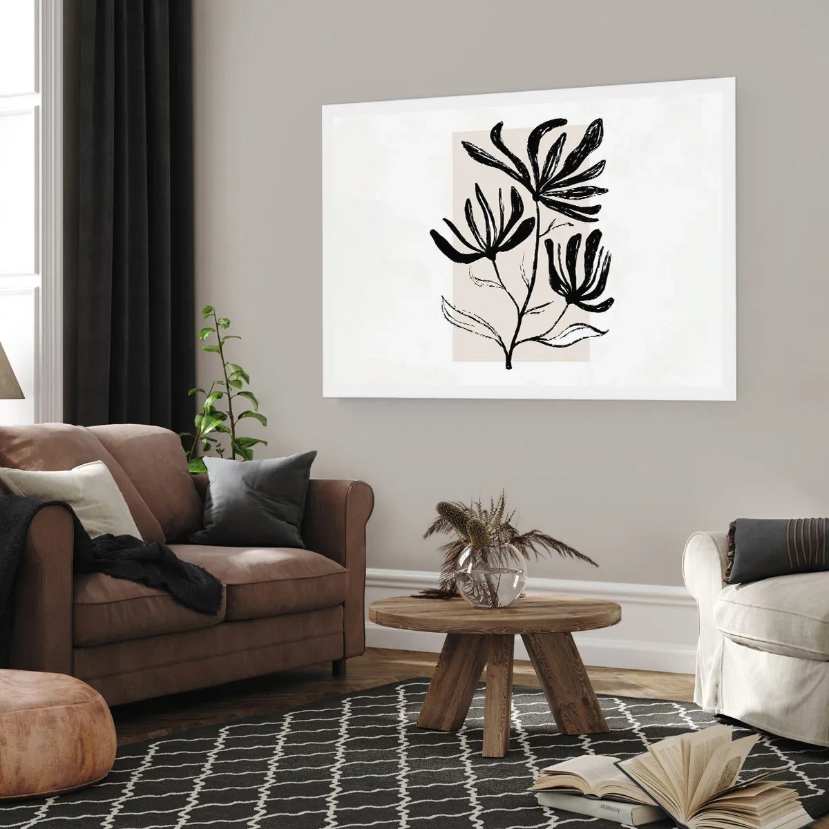 Affiche - Poster - Esquisse pour l'herbier - 70x50 cm