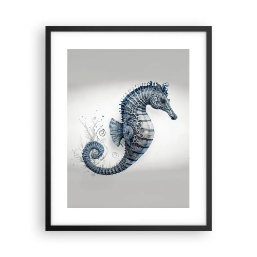 Affiche dans un cadre noir - Poster - Une subtile plaisanterie de la nature - 40x50 cm