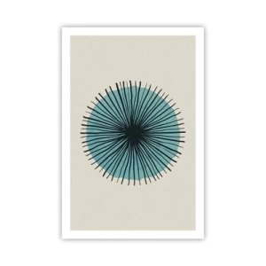 Affiche - Poster - Rayonnant dans l'azur - 61x91 cm