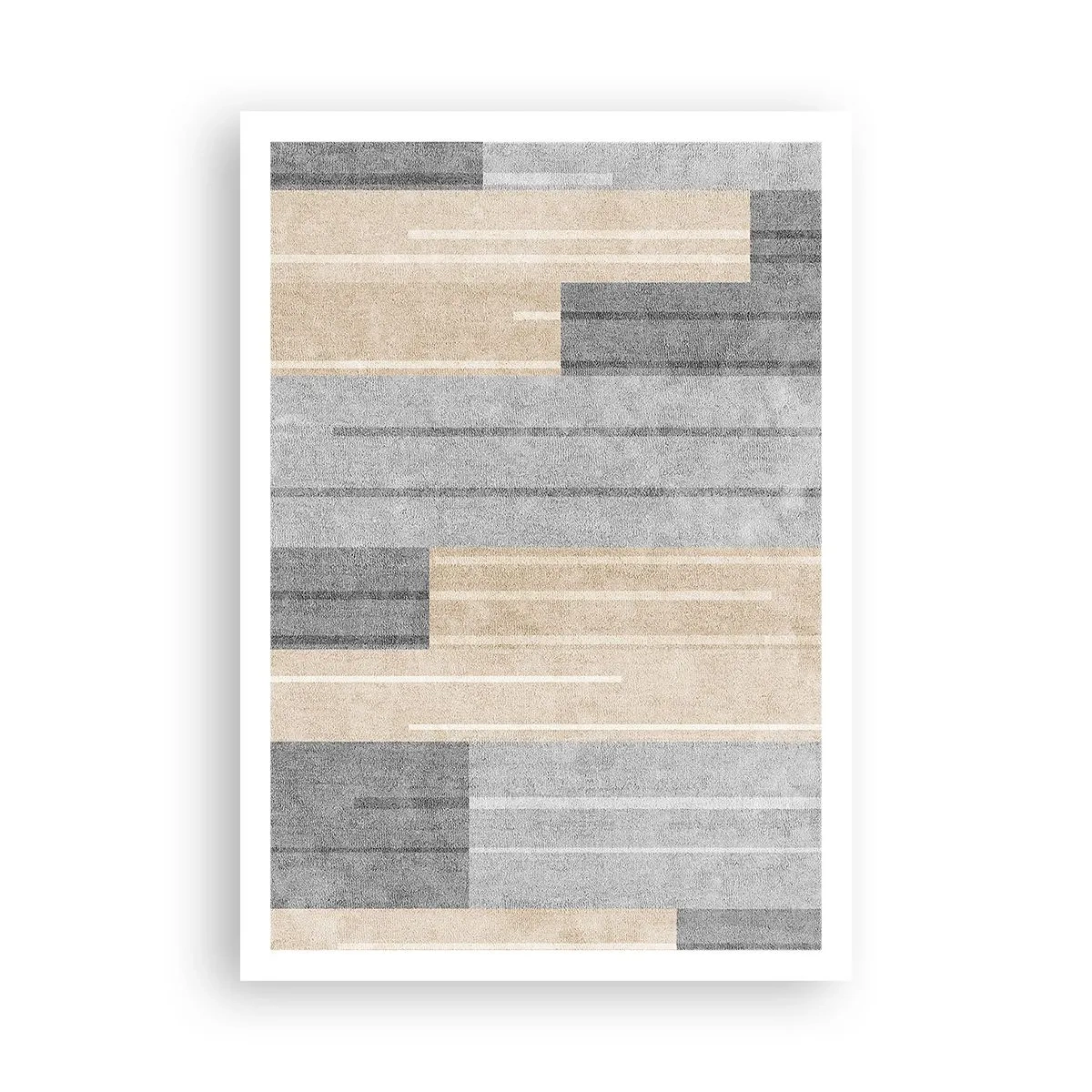 Affiche - Poster - Composition : se tenir droit - 70x100 cm