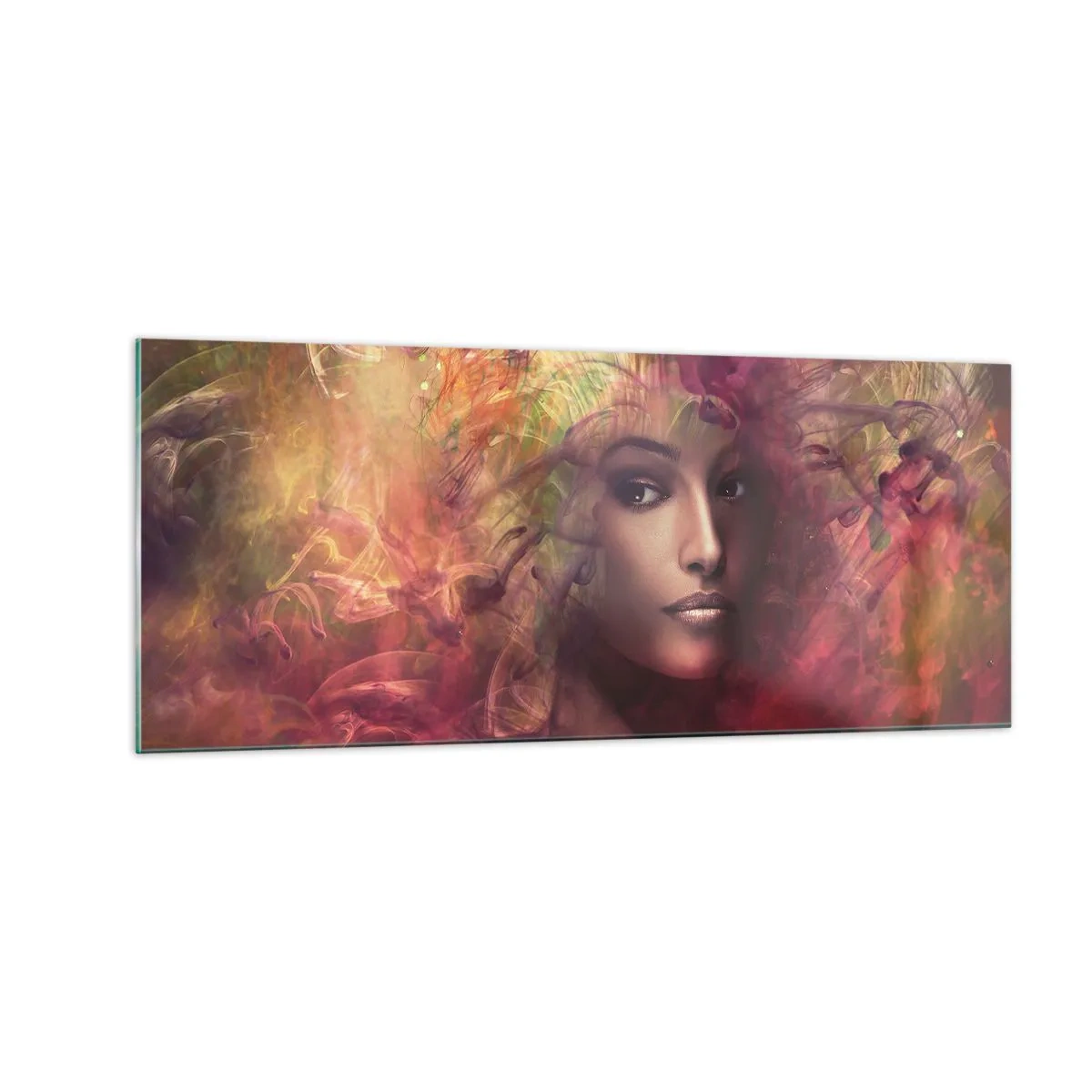 Impression sur verre - Image sur verre - Je suis ici! - 100x40 cm