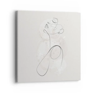 Impression sur toile - Image sur toile - Spirale de beauté - 40x40 cm