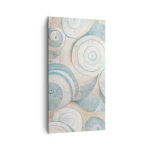 Impression sur toile - Image sur toile - Que cache la coque ? - 55x100 cm