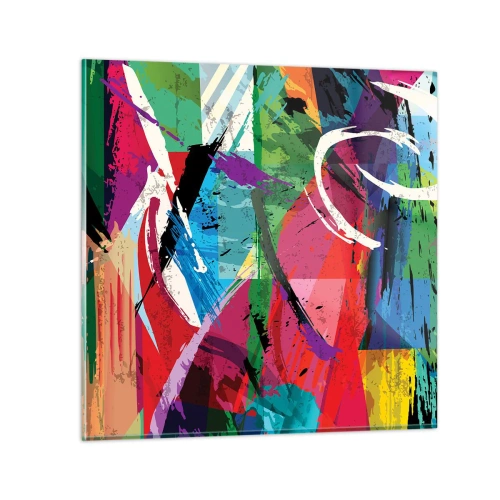 Impression sur verre - Image sur verre - Rapide, vif et bondissant - 70x70 cm