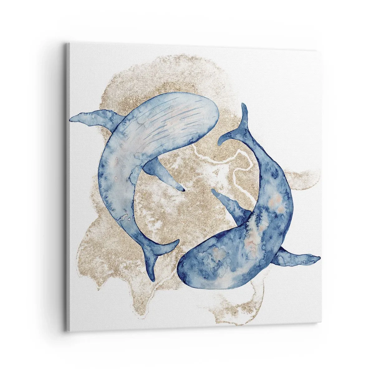 Impression sur toile - Image sur toile - Amis ou amoureux? - 60x60 cm