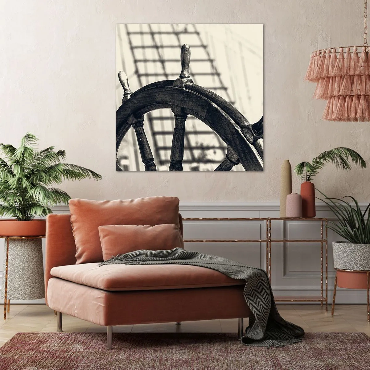 Impression sur toile - Image sur toile - Histoires de mer - 50x50 cm