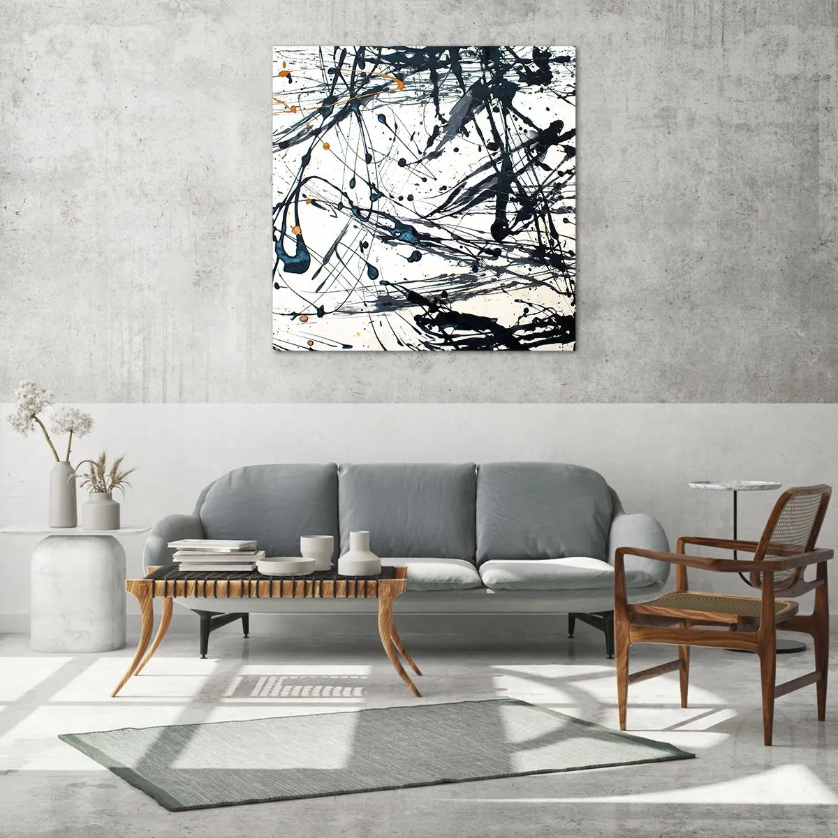 Impression sur verre - Image sur verre - Ca a du sens ou ça n'en a pas ? - 70x70 cm