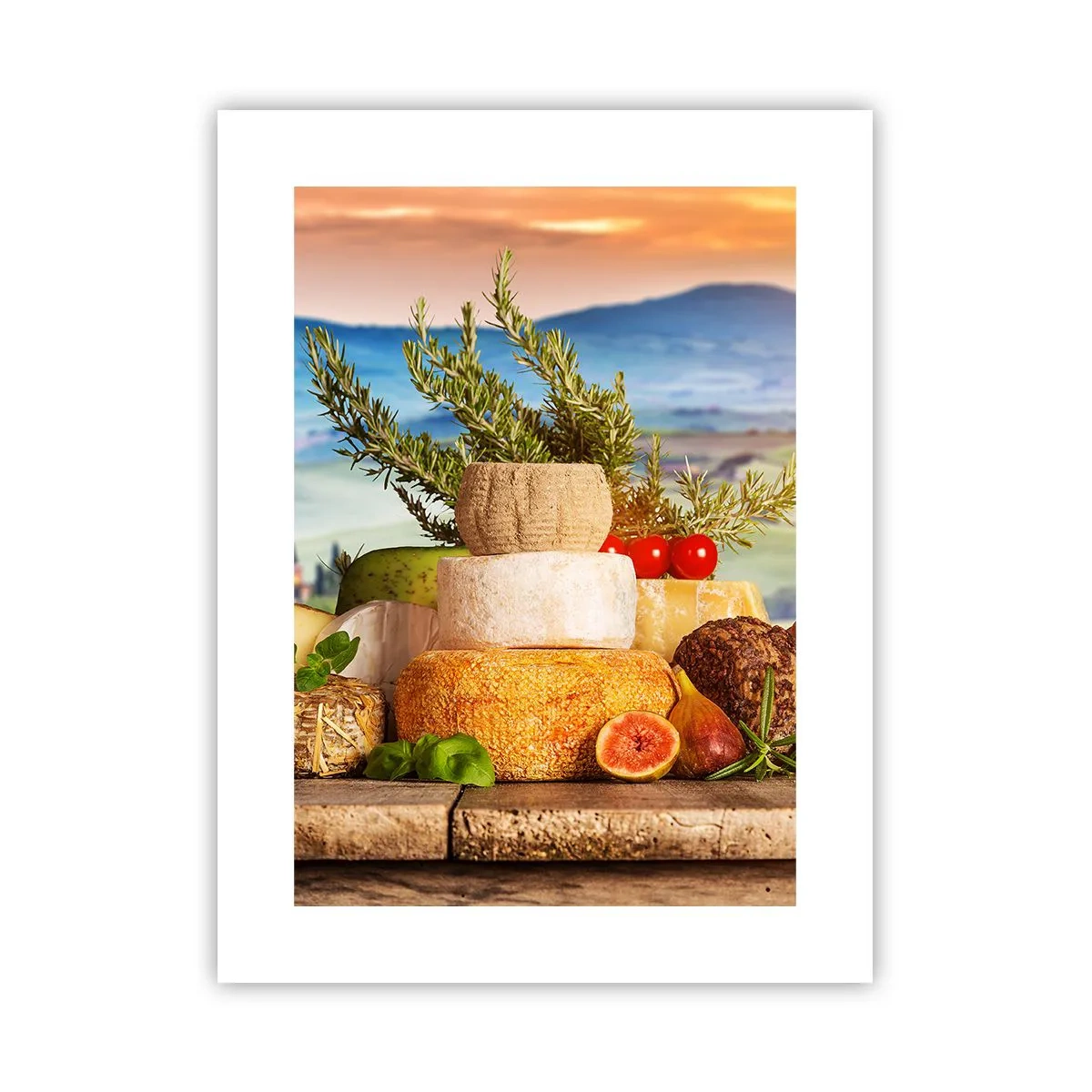 Affiche - Poster - La joie de vivre à l'italienne - 30x40 cm