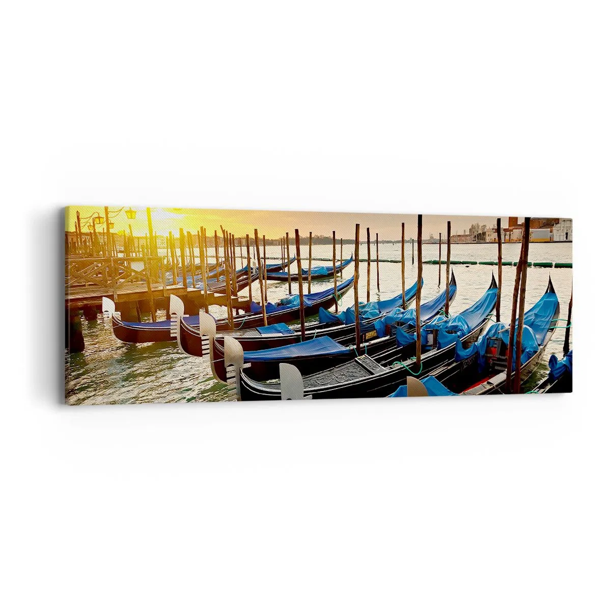 Impression sur toile - Image sur toile - Avant que le vacarme n'arrive - 90x30 cm