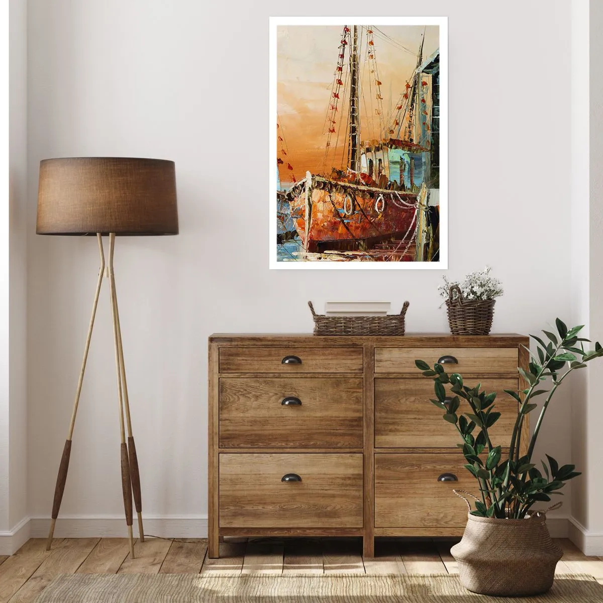 Affiche - Poster - Retour tranquille - 40x50 cm