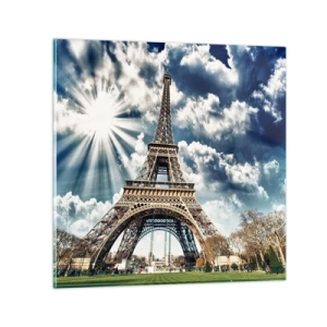 Impression sur verre - Image sur verre - La seule et unique sous le soleil - 70x70 cm