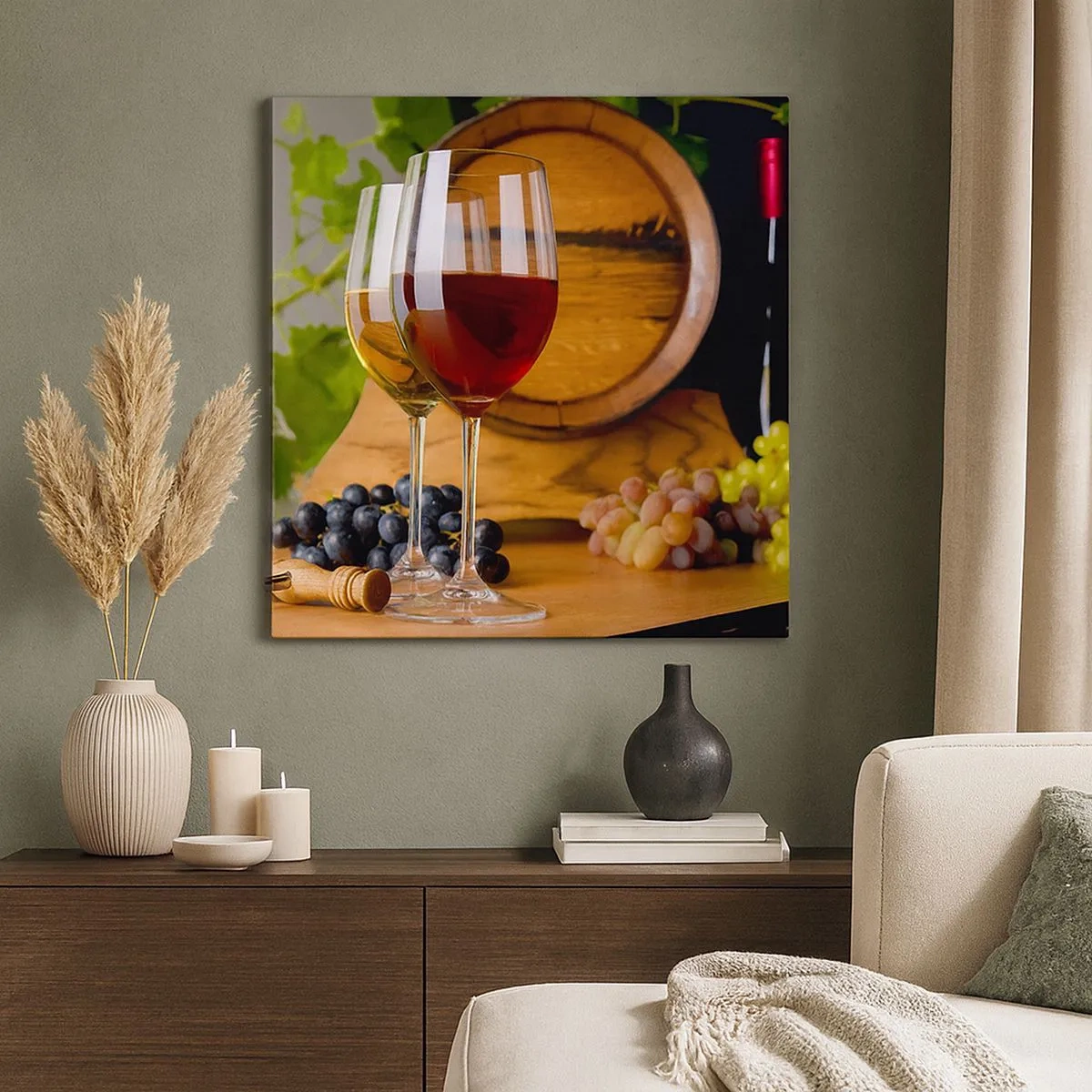 Impression sur toile - Image sur toile - Comme les vieux maîtres - 30x30 cm