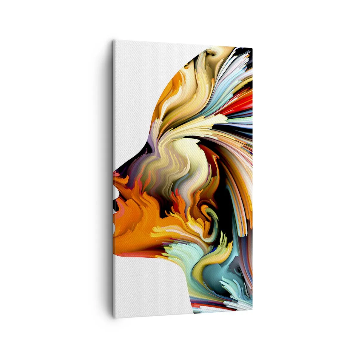 Impression sur toile - Image sur toile - Une explosion d'imaginaire - 45x80 cm