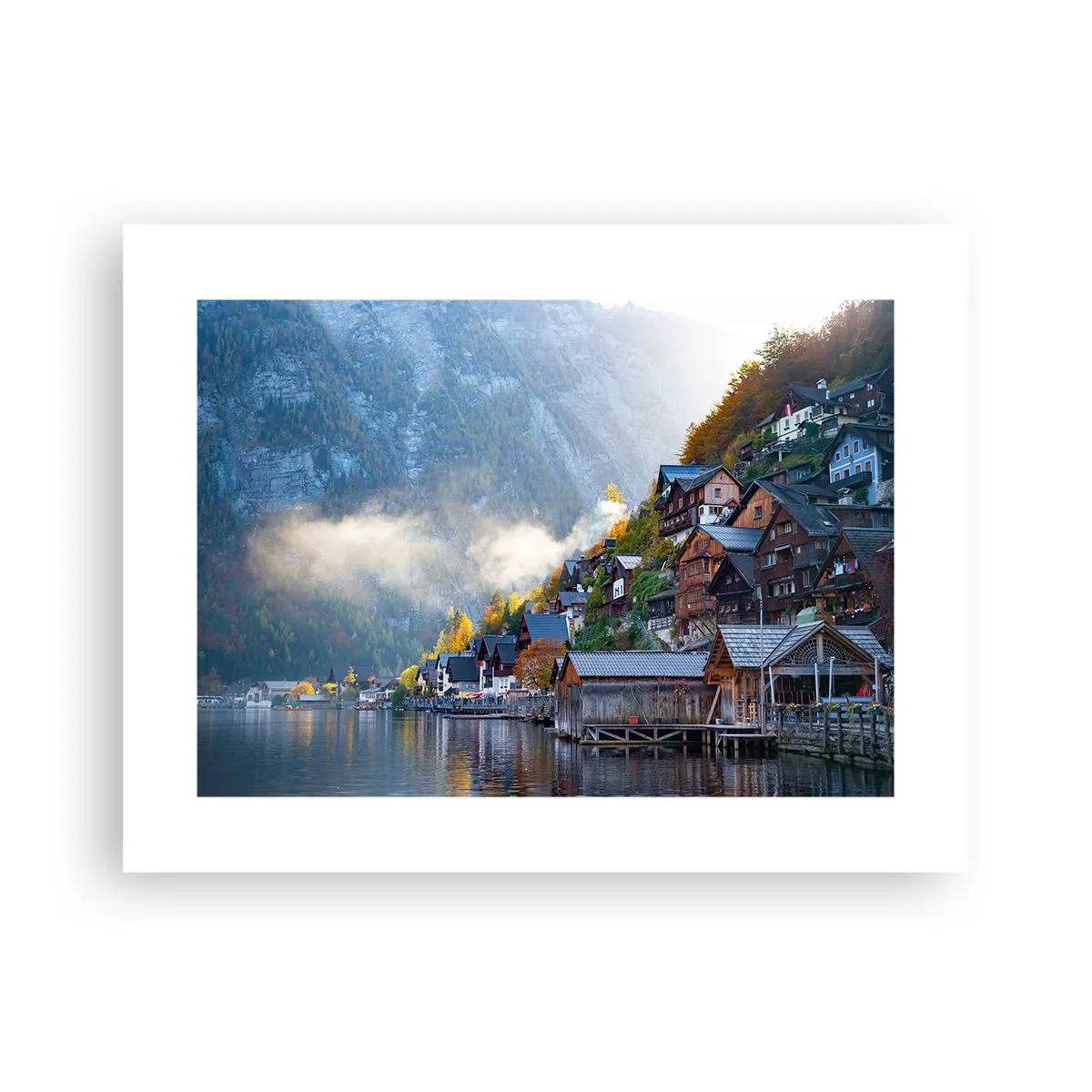 Affiche - Poster - Ambiance alpine - 40x30 cm