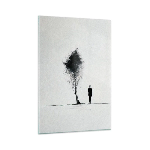 Impression sur verre - Image sur verre - Nous errons tous - 80x120 cm