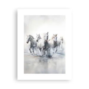 Affiche - Poster - Magie blanche - 30x40 cm