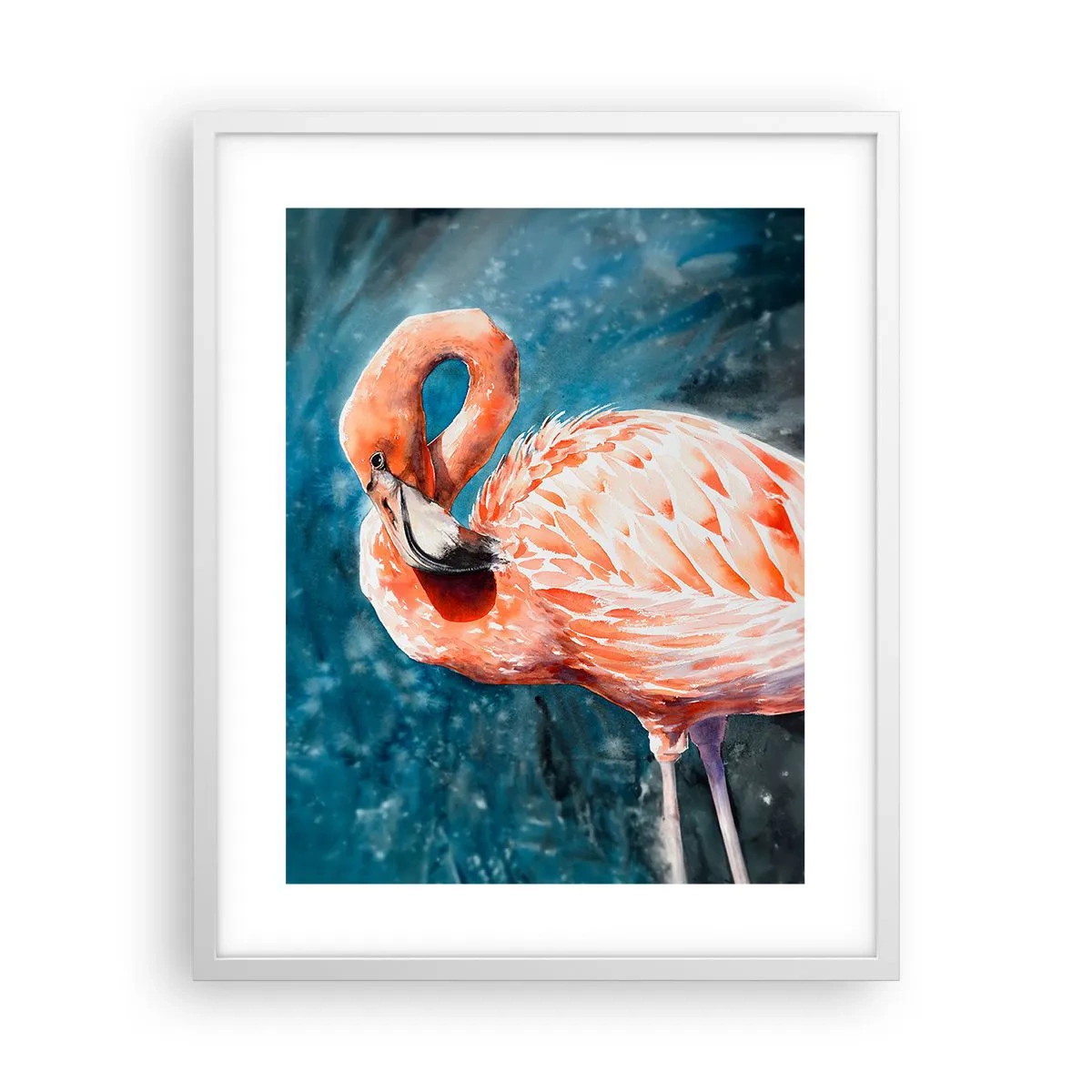 Affiche dans un cadre blanc - Poster - Décoratif par nature - 40x50 cm