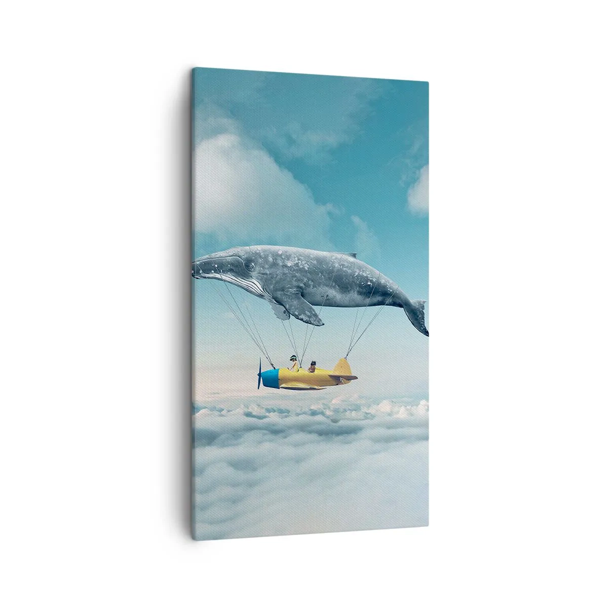 Impression sur toile - Image sur toile - Pourquoi pas? - 45x80 cm