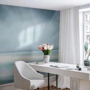 Papier Peint Photo Premium Canvas - Paix à l'horizon - Brillant, Morceau, Ciel - 350x256 cm