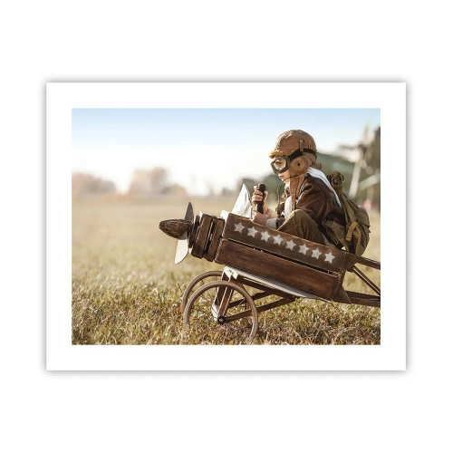 Affiche - Poster - Départ vers un rêve - 50x40 cm