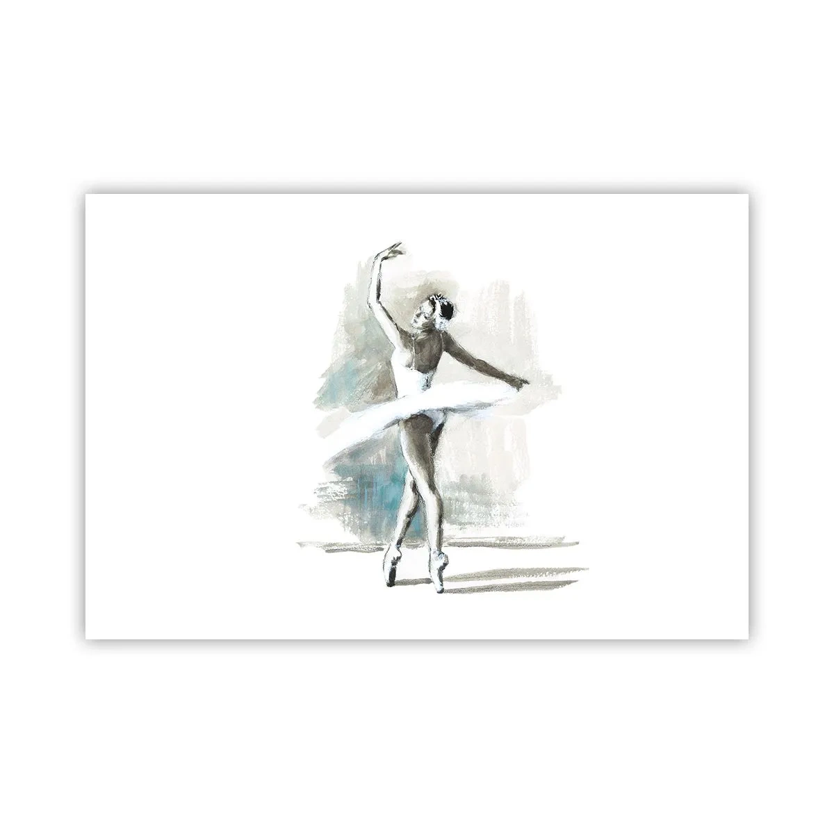Affiche - Poster - Enchantement du cygne - 91x61 cm