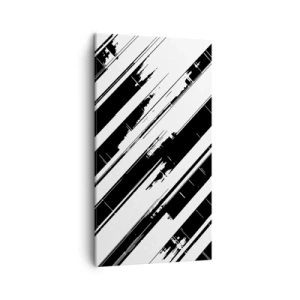 Impression sur toile - Image sur toile - Une composition intense et dynamique - 45x80 cm