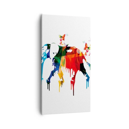 Impression sur toile - Image sur toile - Tout le monde peut danser - 55x100 cm