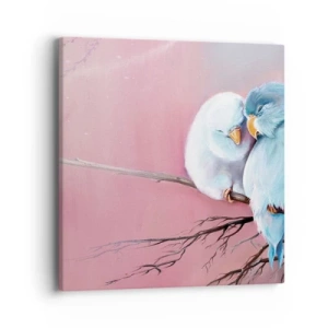 Impression sur toile - Image sur toile - Que dire de plus?... - 40x40 cm