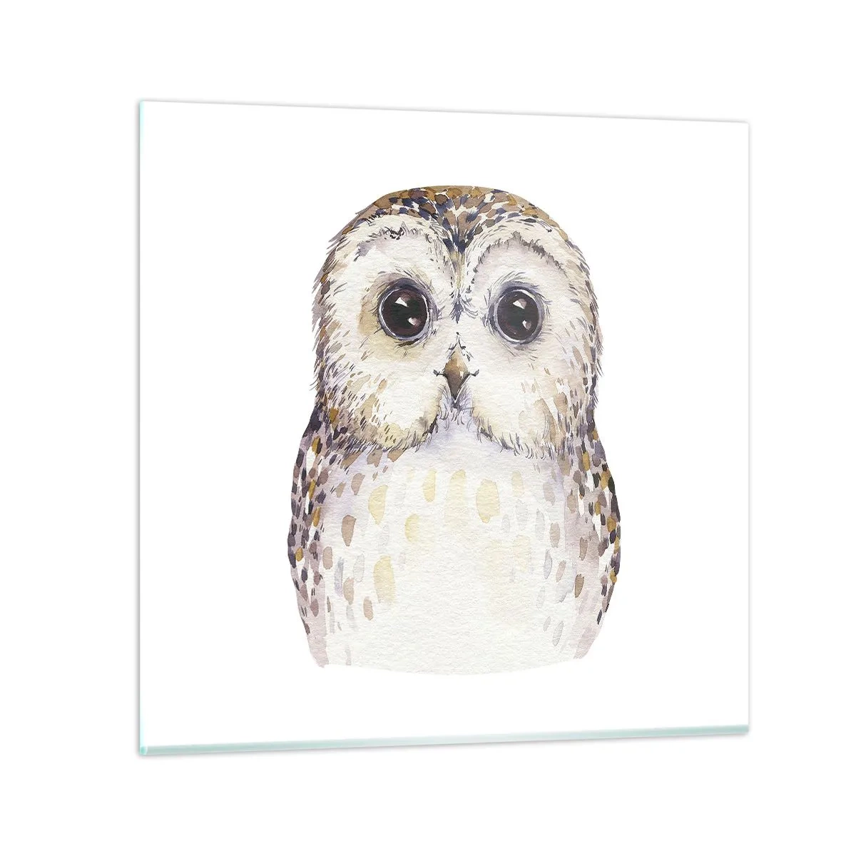 Impression sur verre - Image sur verre - Regarde-moi dans les yeux - 50x50 cm