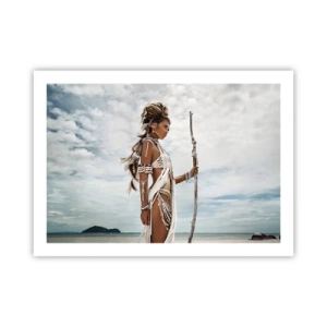 Affiche - Poster - Reine des tropiques - 70x50 cm