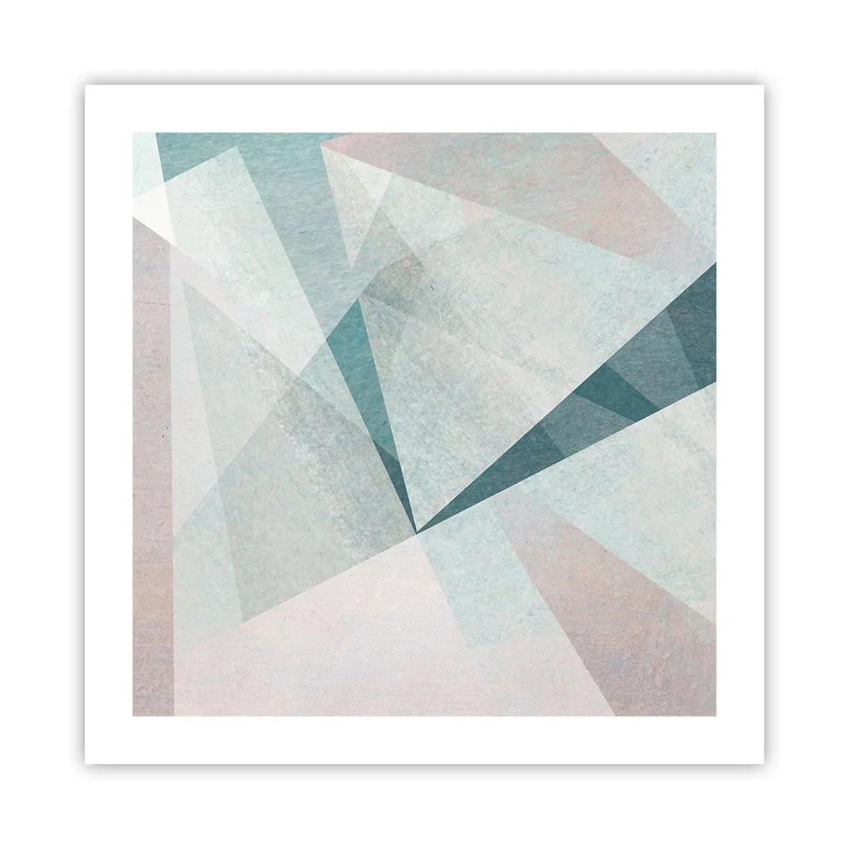 Affiche - Poster - Calme bien que dynamique - 50x50 cm