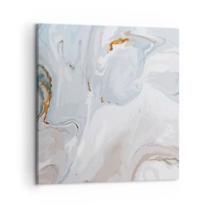 Impression sur toile - Image sur toile - Blanc surélevé - 60x60 cm