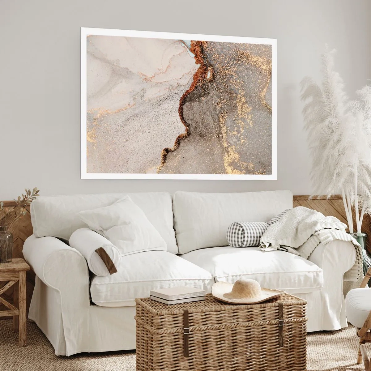 Affiche - Poster - Aux frontières des couleurs - 50x40 cm