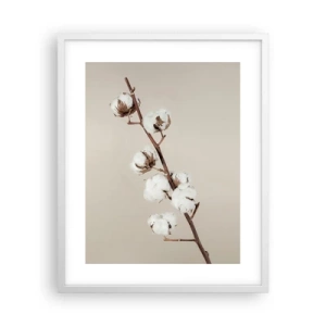 Affiche dans un cadre blanc - Poster - A la source de la douceur - 40x50 cm