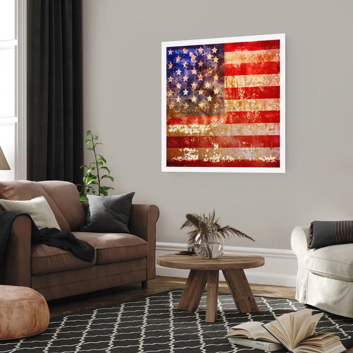 Affiche - Poster - La gloire ne s'efface pas - 50x50 cm