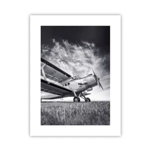 Affiche - Poster - Le pèlerin ailé - 30x40 cm