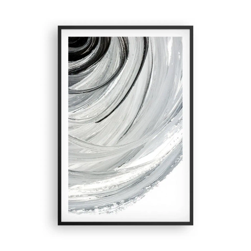 Affiche dans un cadre noir - Poster - Composition orbitale - 61x91 cm