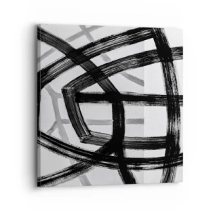 Impression sur toile - Image sur toile - Profondeur du bâtiment - 30x30 cm