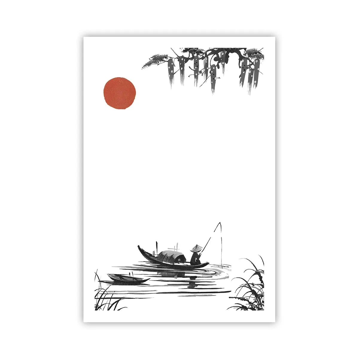 Affiche - Poster - Après-midi asiatique - 61x91 cm