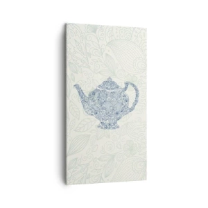 Impression sur toile - Image sur toile - Le charme du thé - 45x80 cm