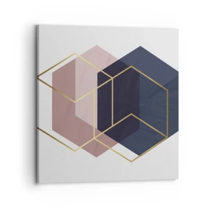 Impression sur toile - Image sur toile - Le pouvoir de la simplicité - 70x70 cm