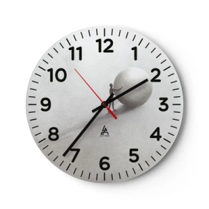 Horloge murale - Pendule murale - Jeu de la vie - 30x30 cm