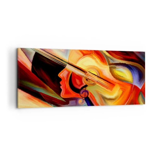 Impression sur toile - Image sur toile - Tout va bien - 100x40 cm