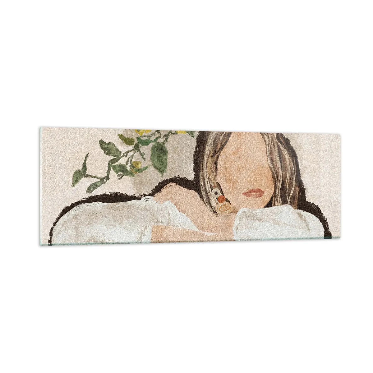 Impression sur verre - Image sur verre - La beauté du sud - 90x30 cm
