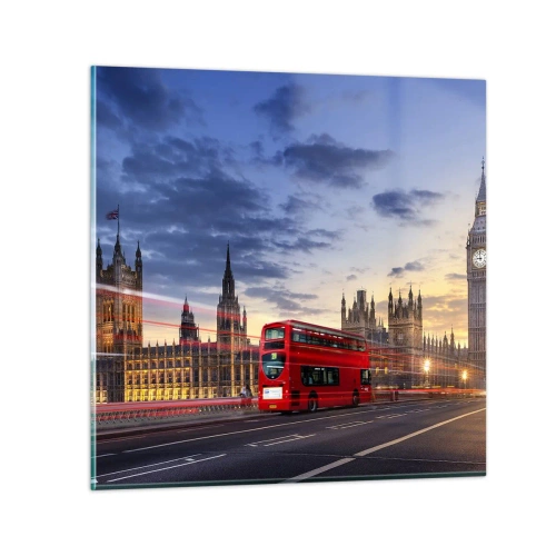 Impression sur verre - Image sur verre - Caractères spéciaux - 50x50 cm