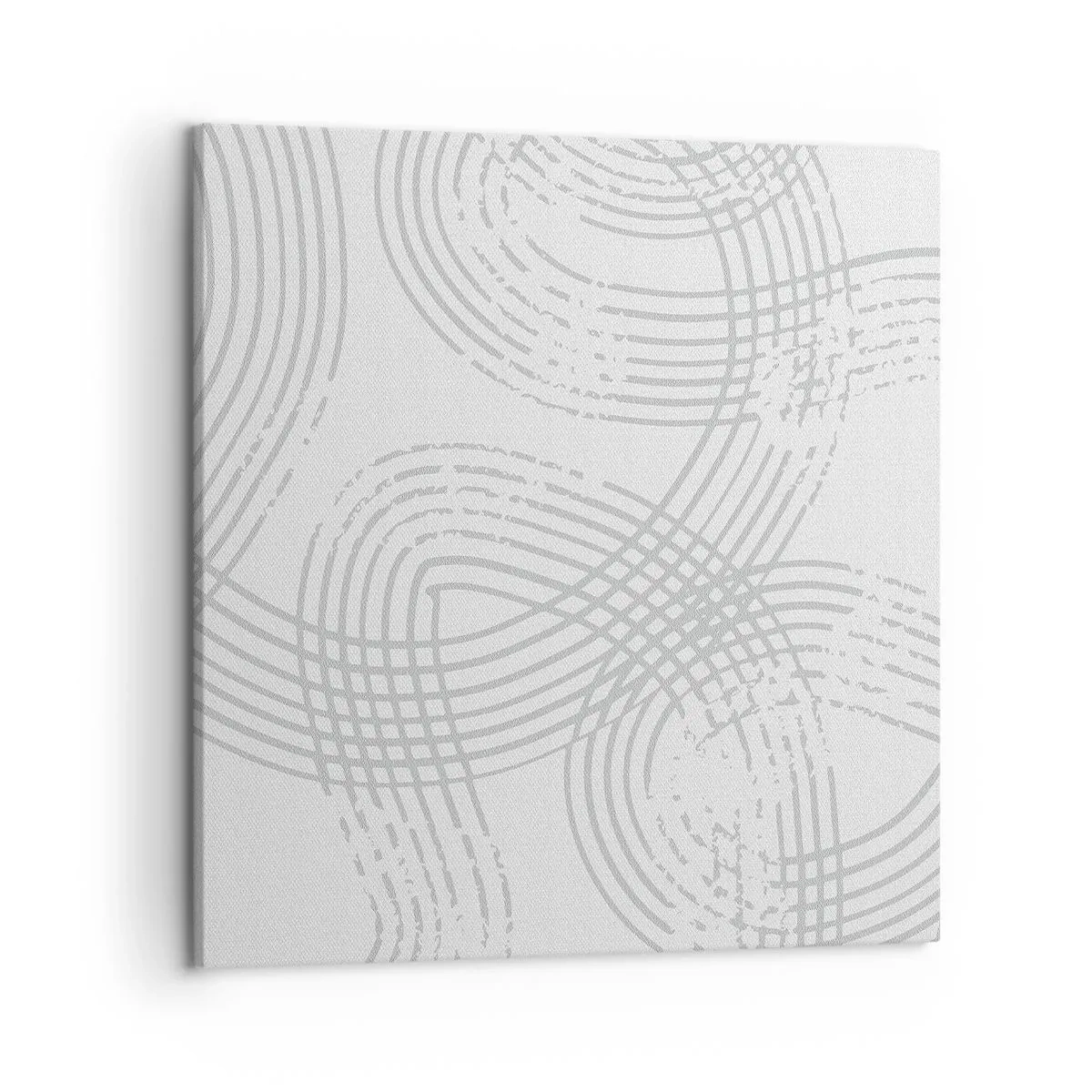 Impression sur toile - Image sur toile - Il n'y a pas de chemin droit - 50x50 cm