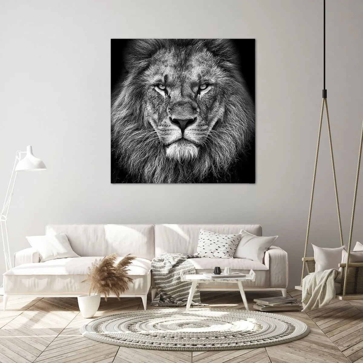 Impression sur toile - Image sur toile - En vêtement de sacre - 60x60 cm