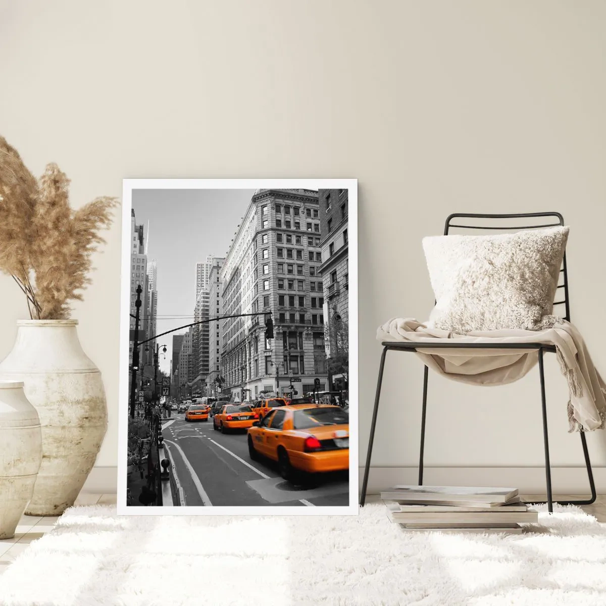 Affiche - Poster - Soleil des grandes villes - 30x40 cm